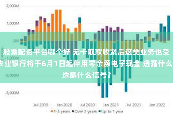 股票配资平台哪个好 无卡取款收紧后这类业务也受限！农业银行将于6月1日起停用零余额电子现金 透露什么信号？