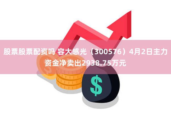 股票股票配资吗 容大感光（300576）4月2日主力资金净卖