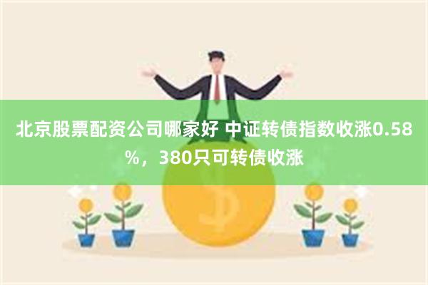 北京股票配资公司哪家好 中证转债指数收涨0.58%，380只