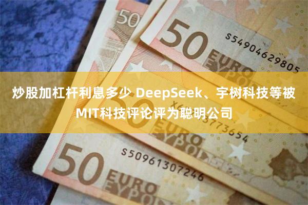 炒股加杠杆利息多少 DeepSeek、宇树科技等被MIT科技
